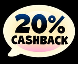 20% Cashback